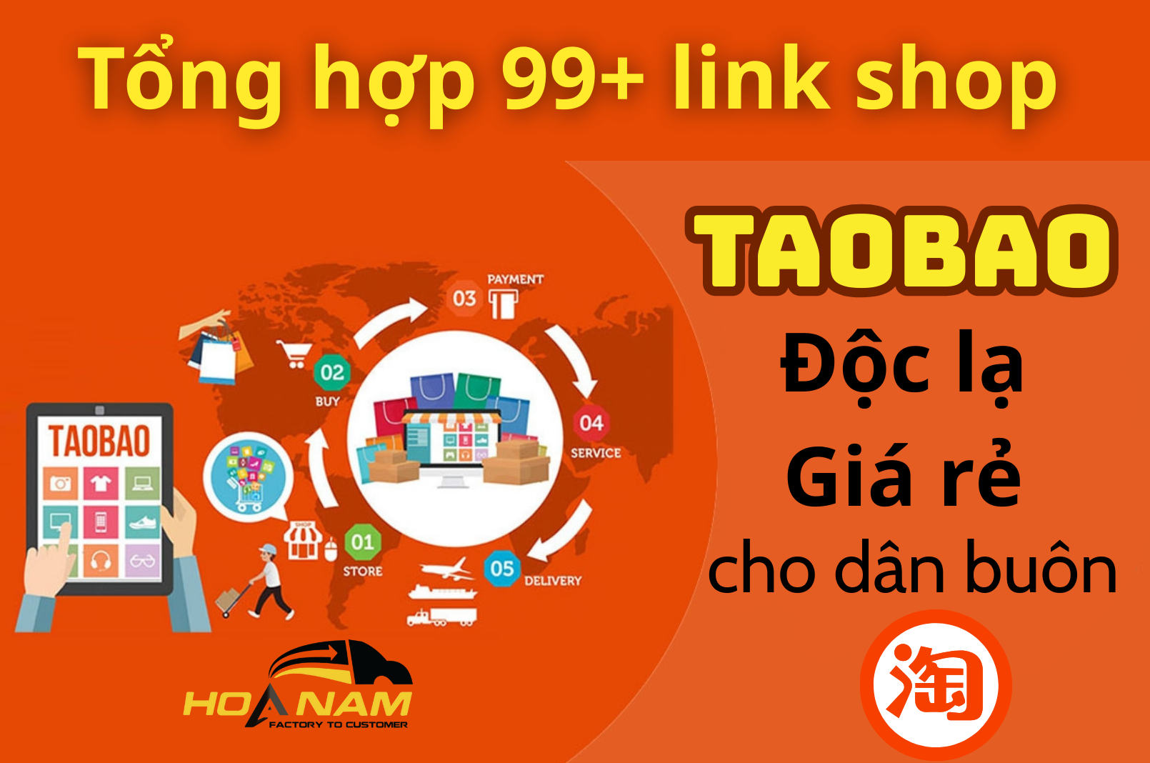 TỔNG HỢP 99+ LINK SHOP TAOBAO ĐỘC LẠ, GIÁ RẺ CHO DÂN BUÔN